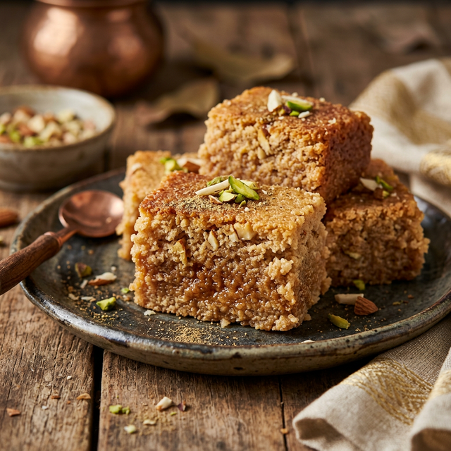 Truffle Encrusted Barfi