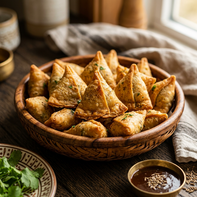 Mini Dry Samosa